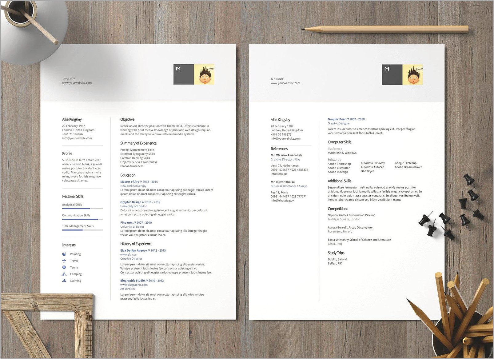 30 Best Free Resume Templates For Architects