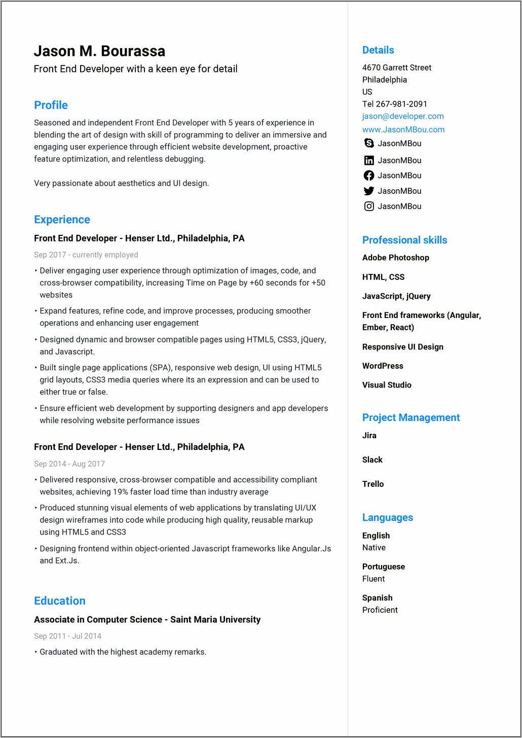 Apply For Jobs With Online Resume