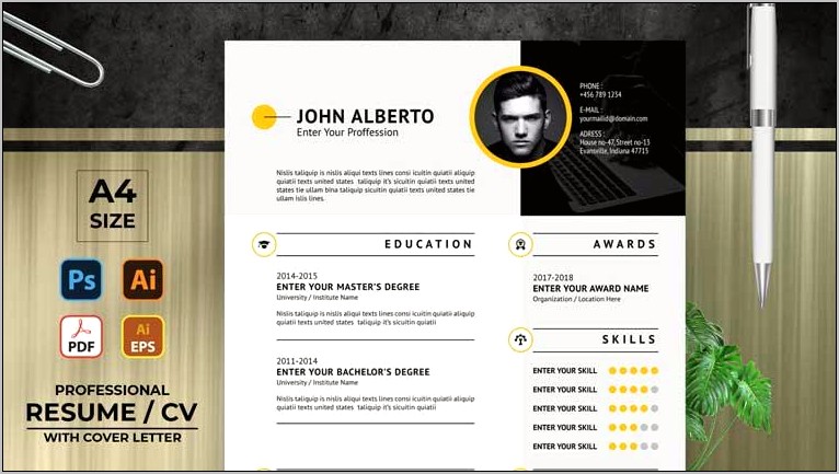 Attractive Soccer Resume Templates Free Download