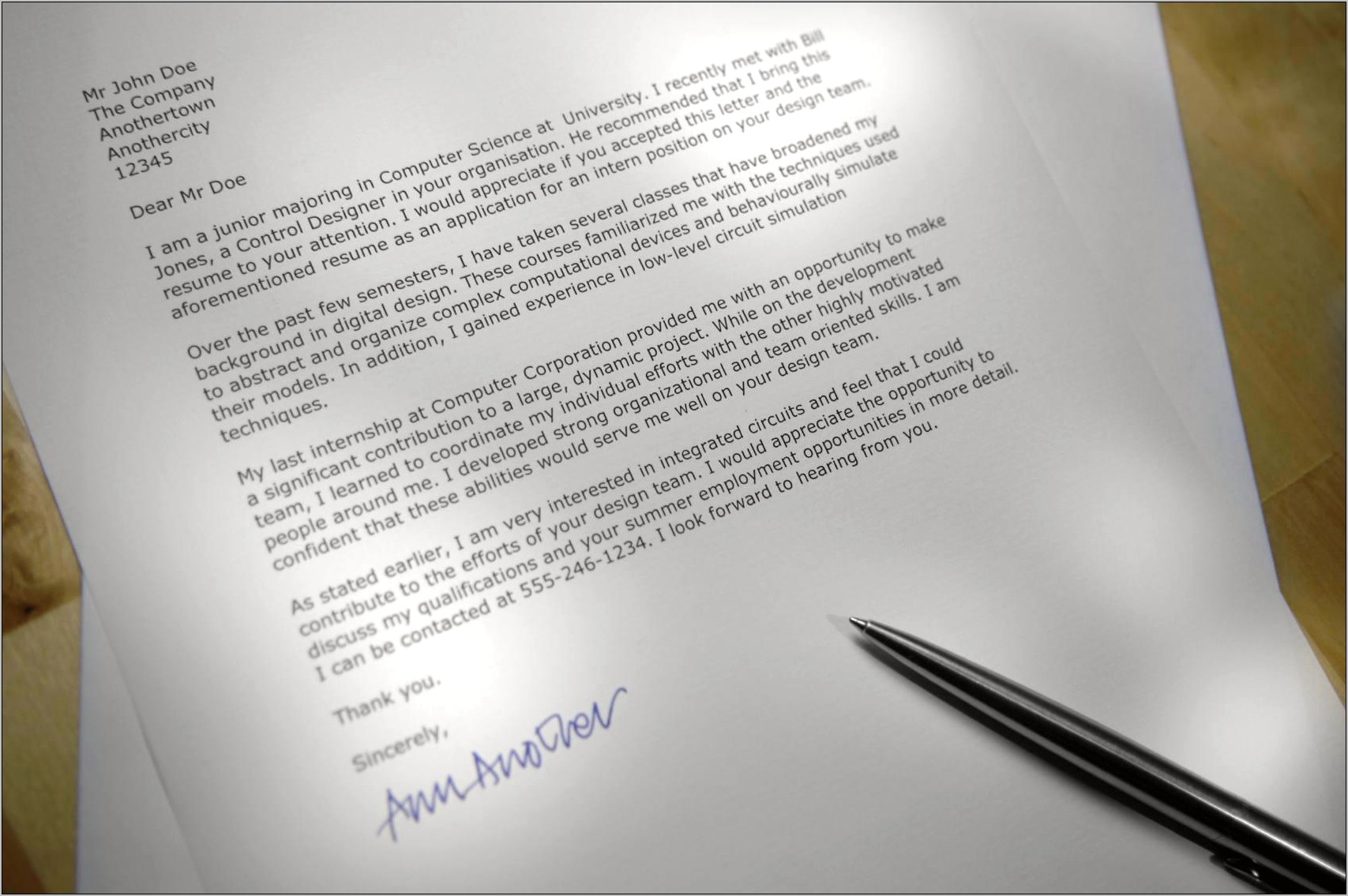 Best Cover Letter To Include With A Resume