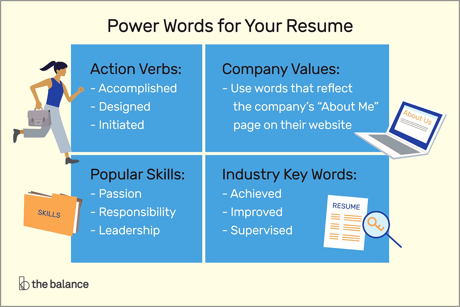 Best Nouns To Use On A Resume