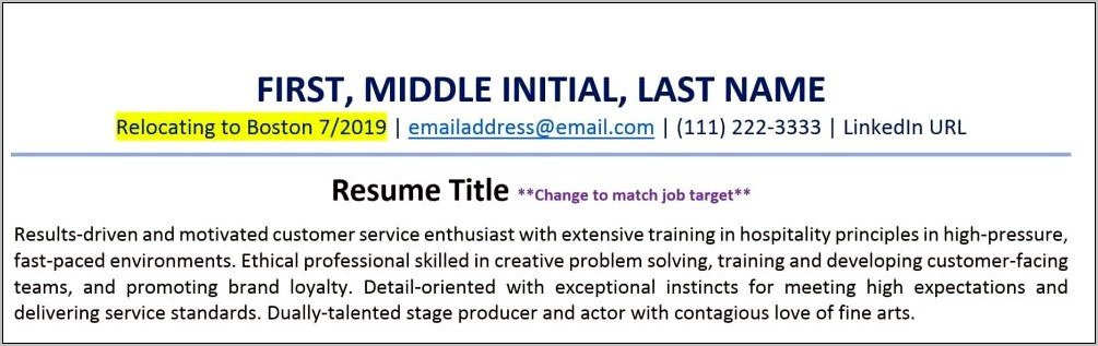 Best Way To Show Promotion On Resume