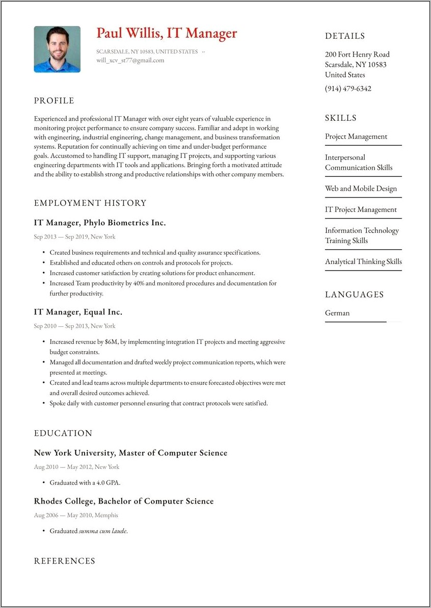 Car Hop Job Description For Resume