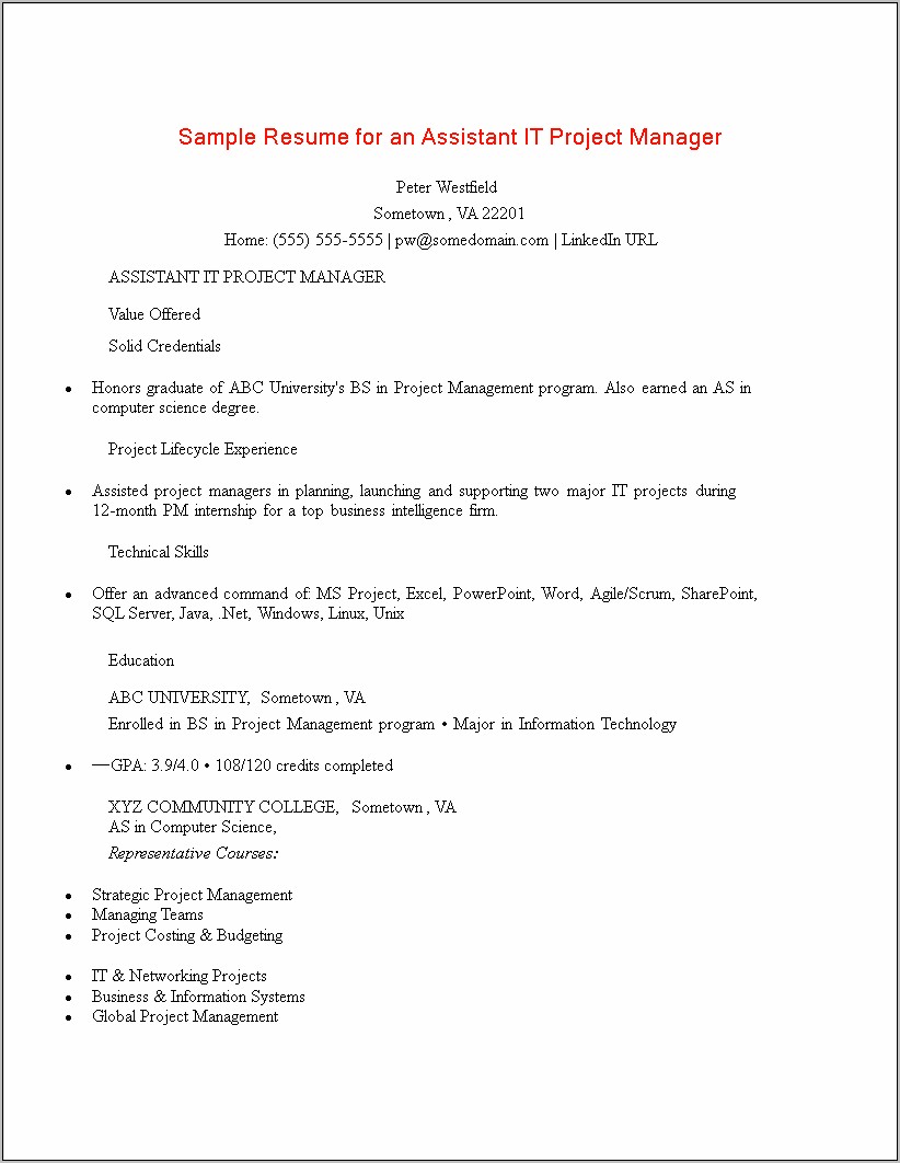 Construction Manager Resume Template Wordresume Template Resume