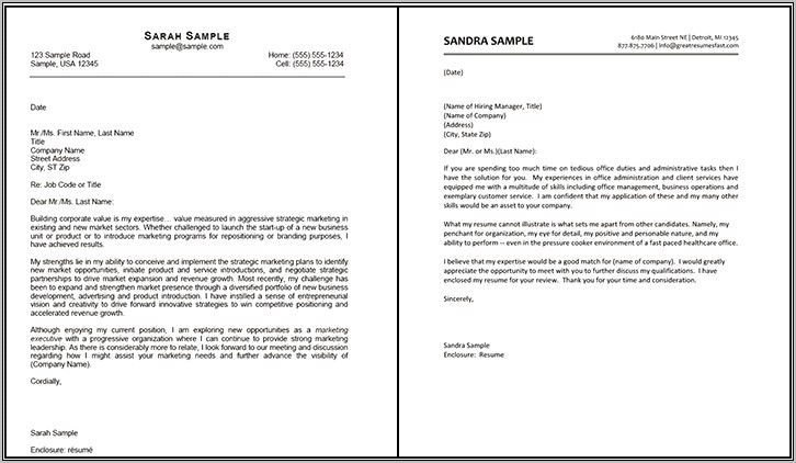 Cover Letter And Resume Example For Photography Gallery