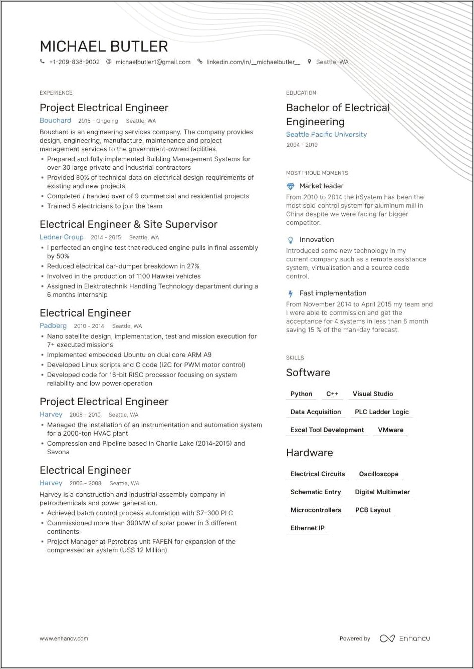 Do You Put Fundamentals Of Engineering On Resume