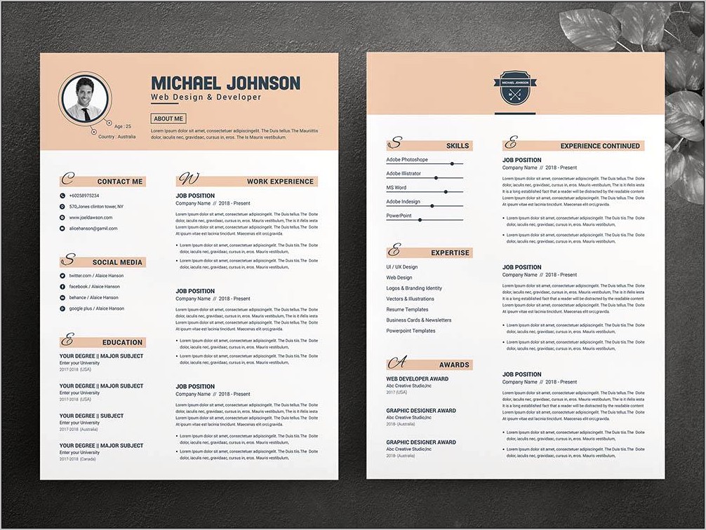 Does Apple Have A Resume Template