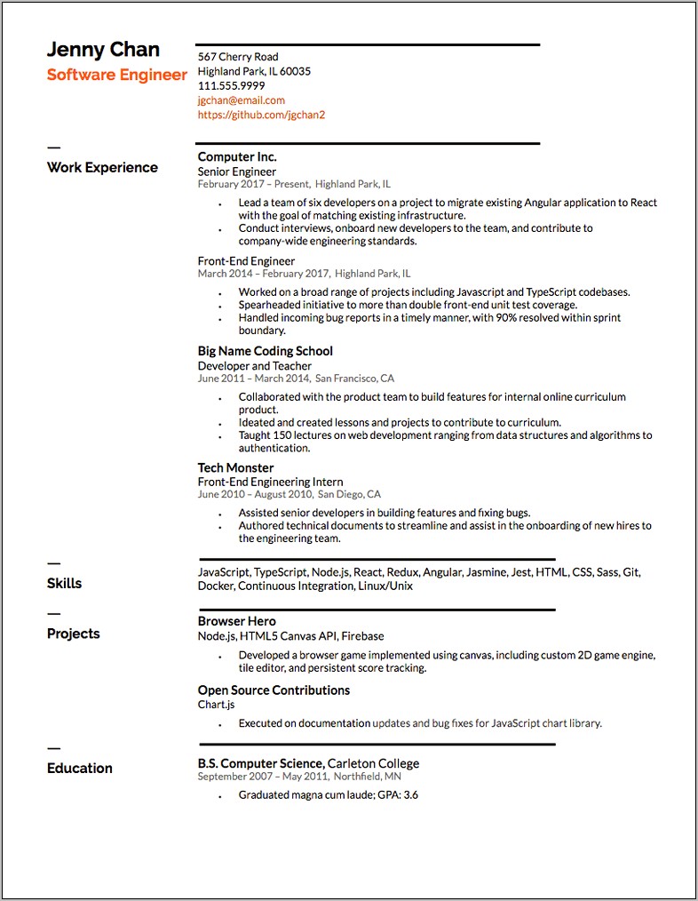 Does Knowing Html Look Good On Resume