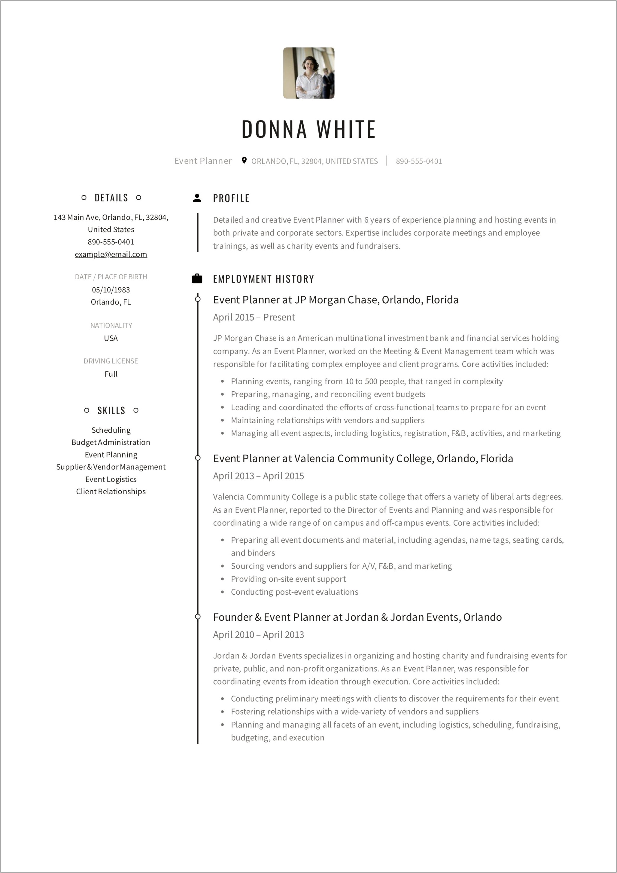 event-coordinator-resume-template-sample-resume-example-gallery