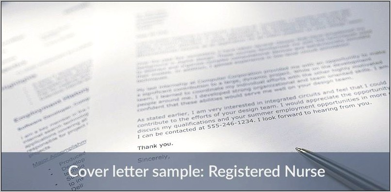 Example Cover Letter For Lpn Resume