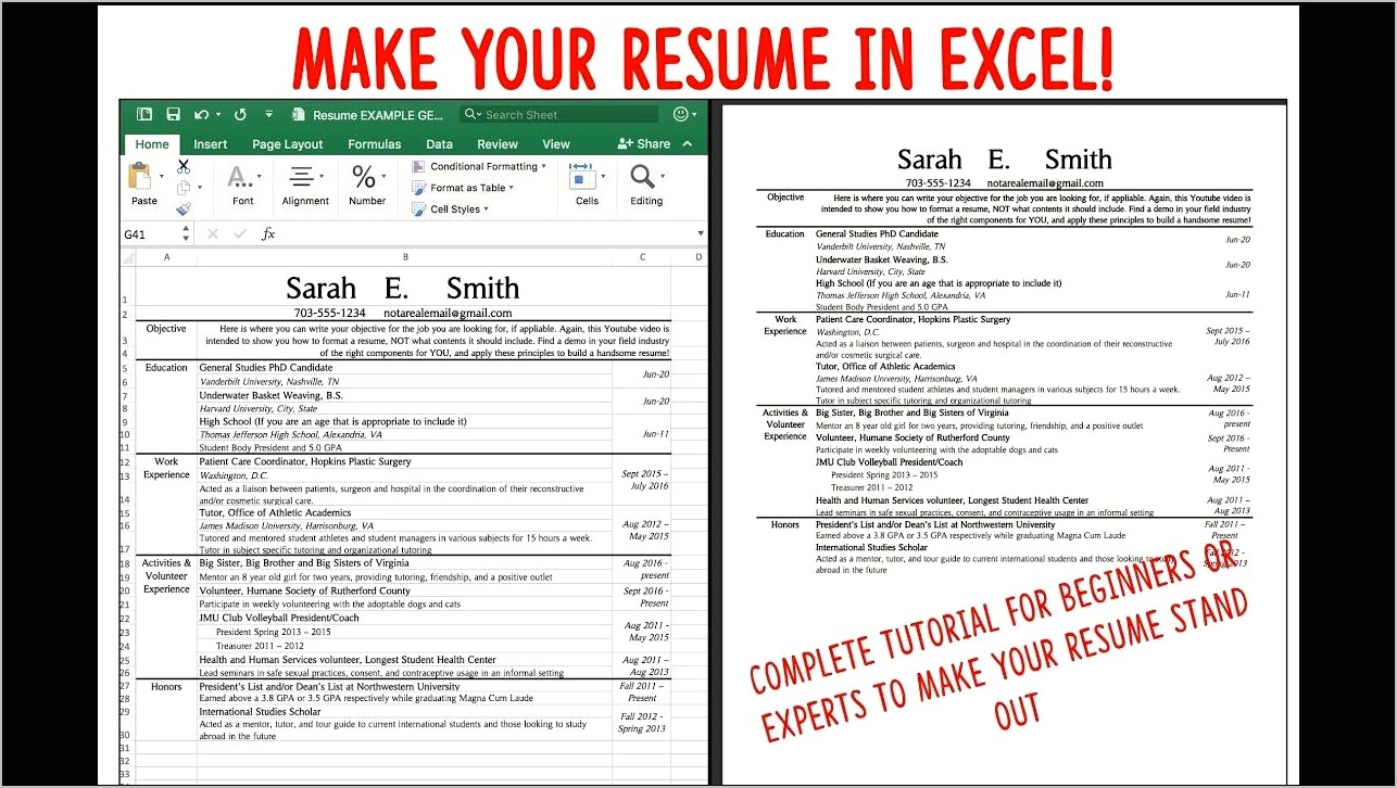 resume word document template