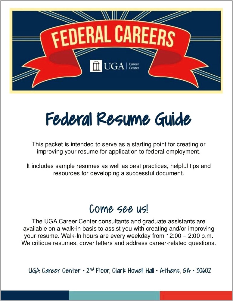 Federal Resume With Job Vacancy Number