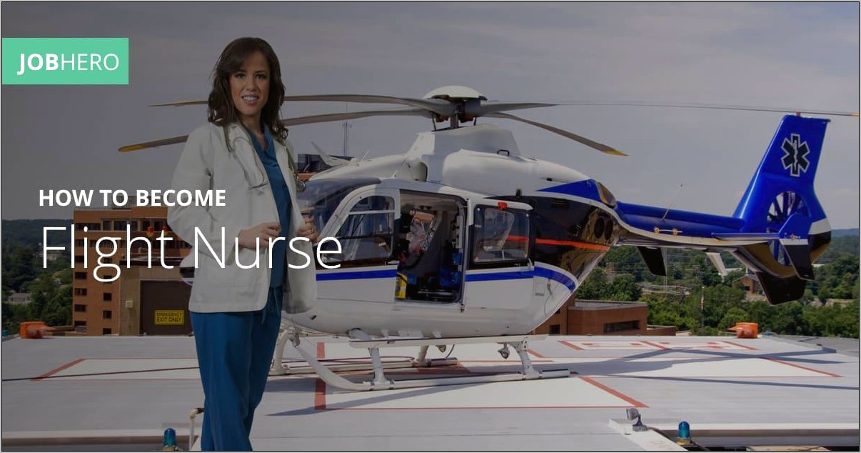 Flight Nurse Job Description For Resume