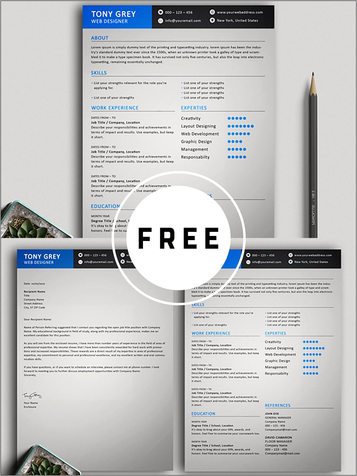 Free Creative Resume Templates Commons Heavy Metal Mp3