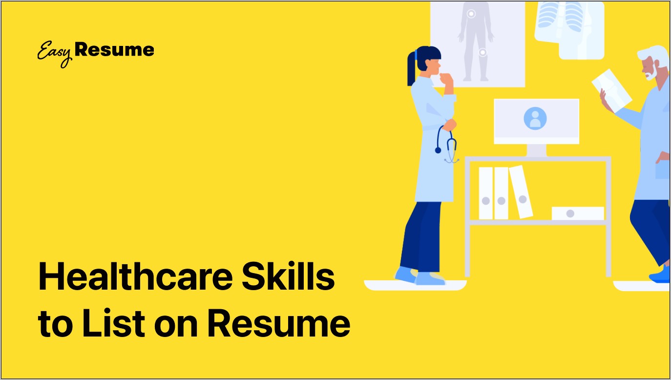 Good Health Information Skills For Resume