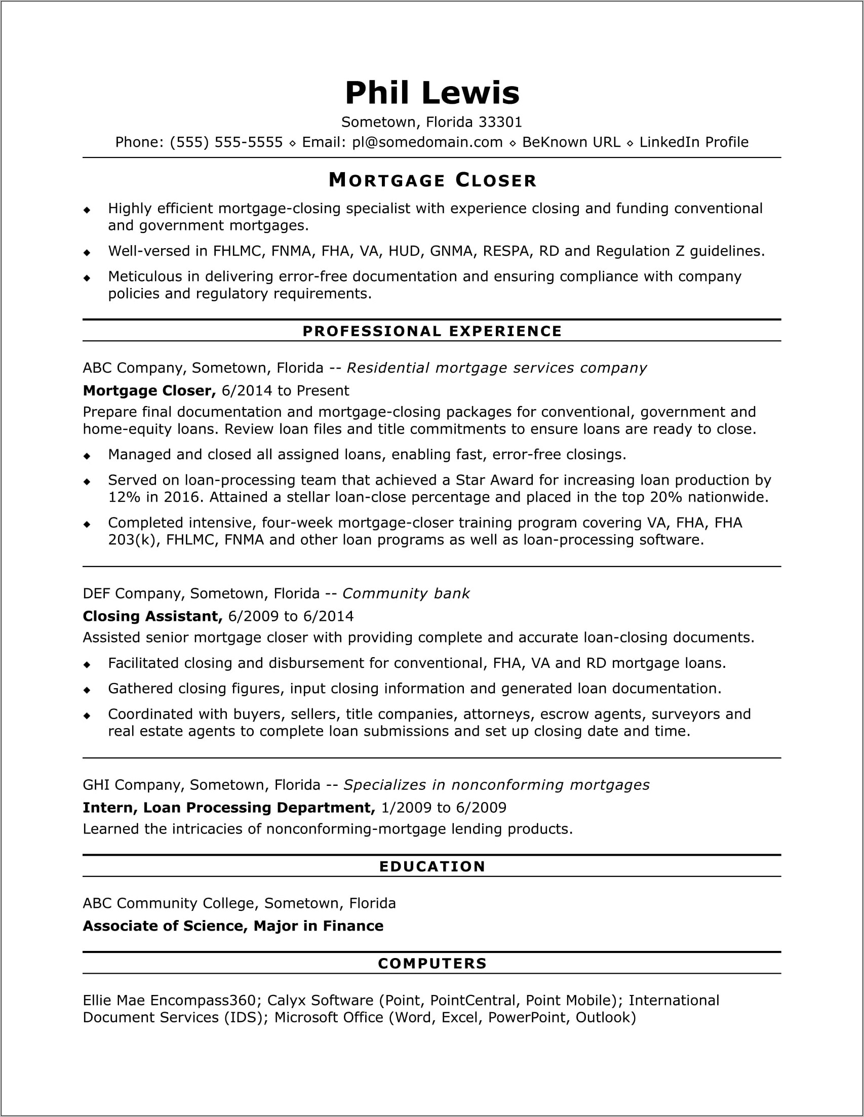 Good Resume Word To Gather Information