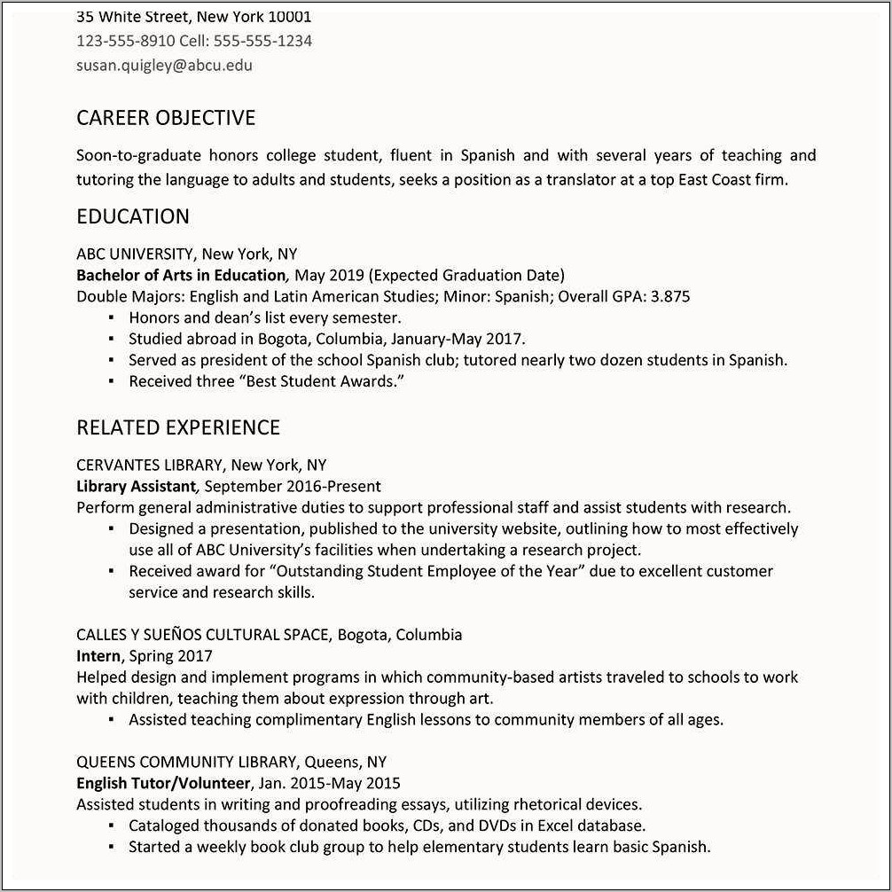 Good Takaways From Customer Service Jobs On Resume