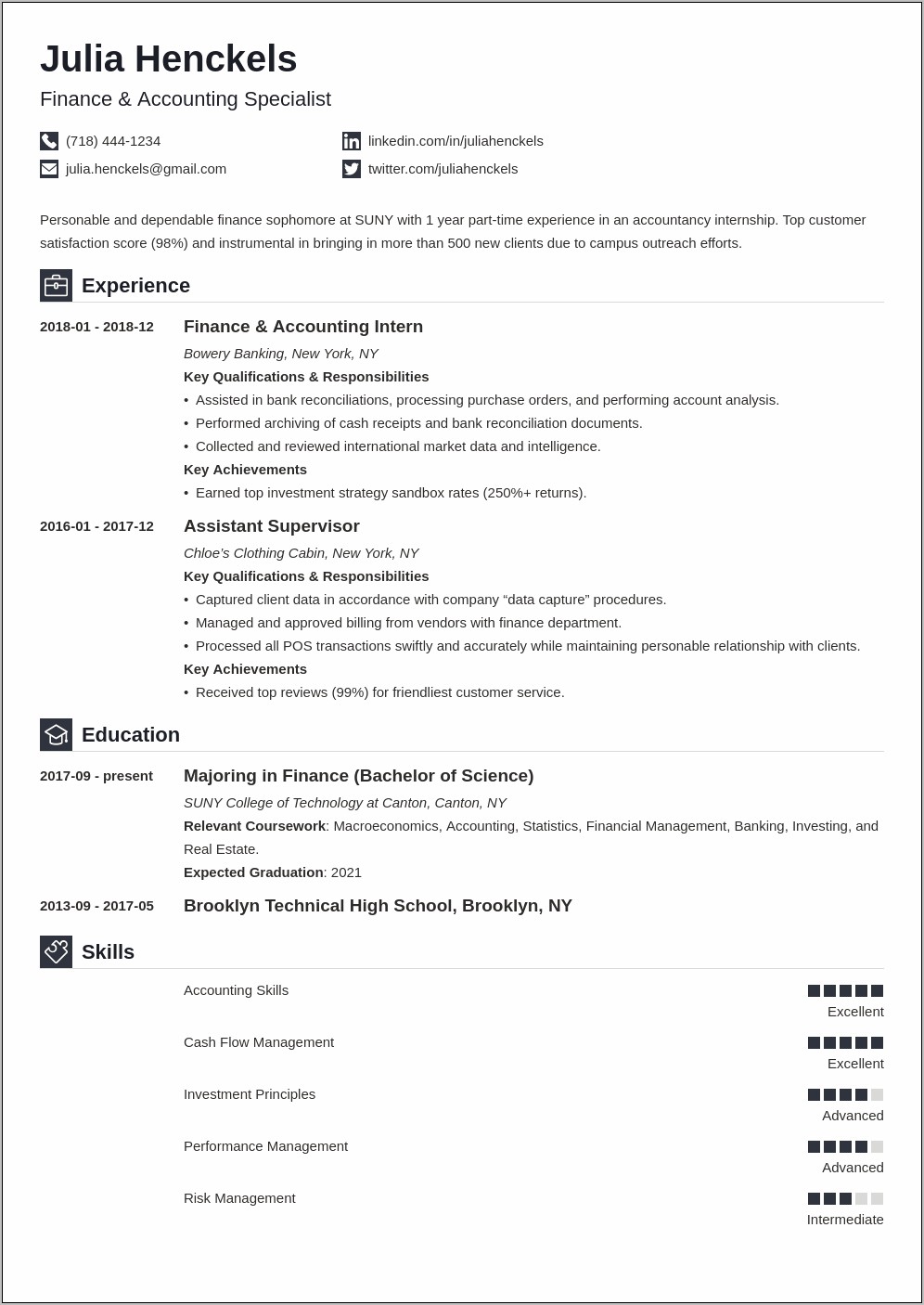 Having Objective And Summary In Resume