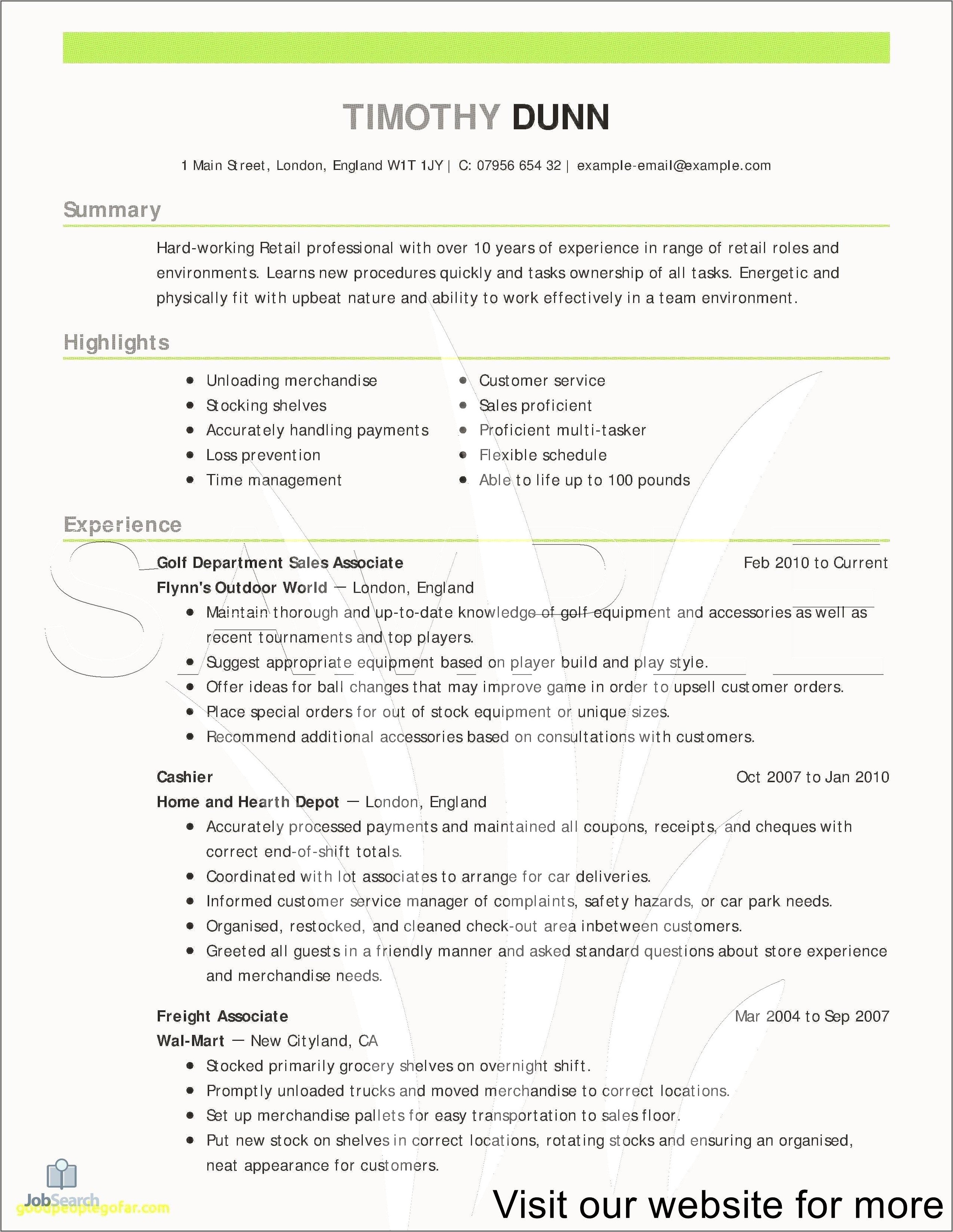 In Store Branch Manager Ii Resume Samples