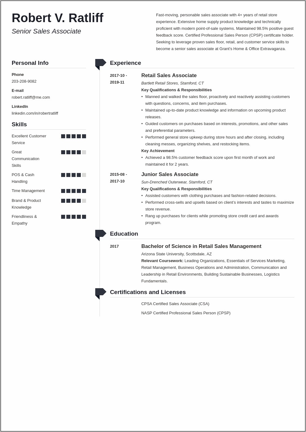 Inside Sale Representative Resume Examples 2017