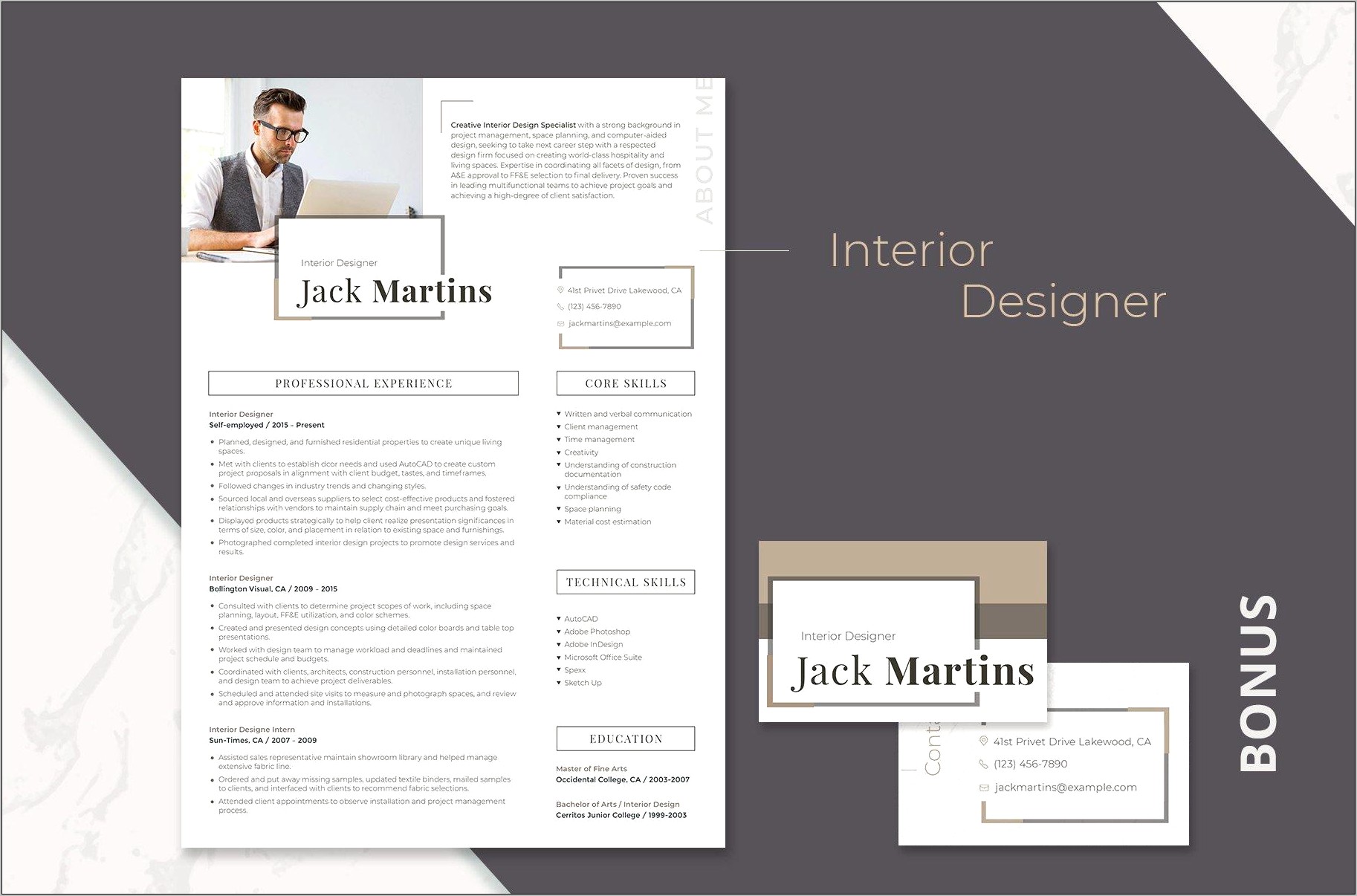 Interior Fit Out Resume Sample