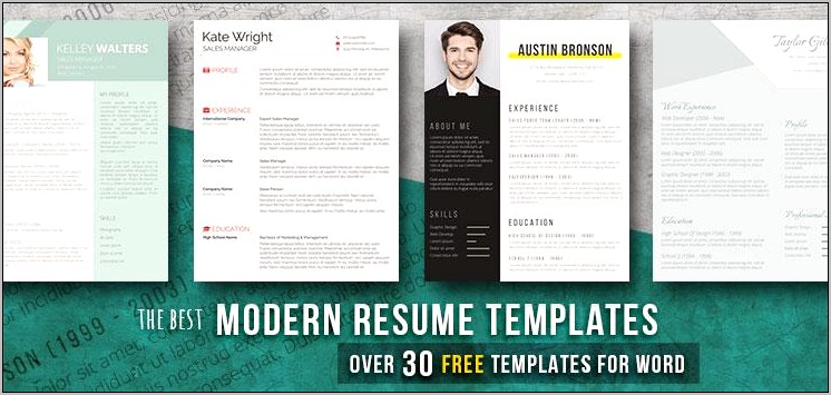 Latest Resume Trends 2019 Samples Templates