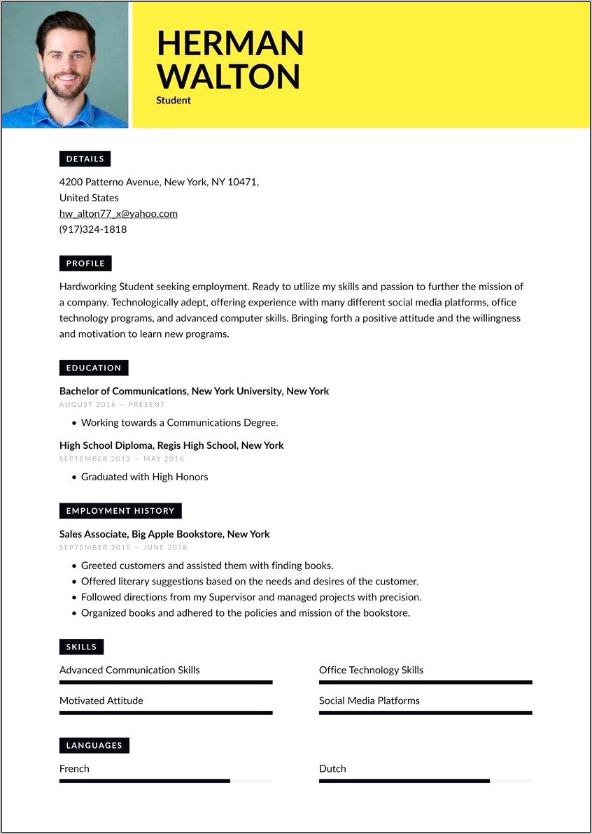 list-of-skills-for-resume-high-school-resume-example-gallery