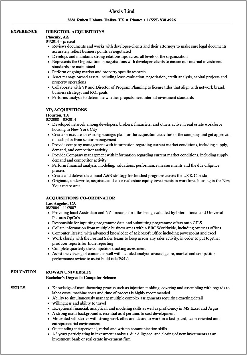 Mergers And Inquisitions Investment Banking Resume Template Resume Example Gallery