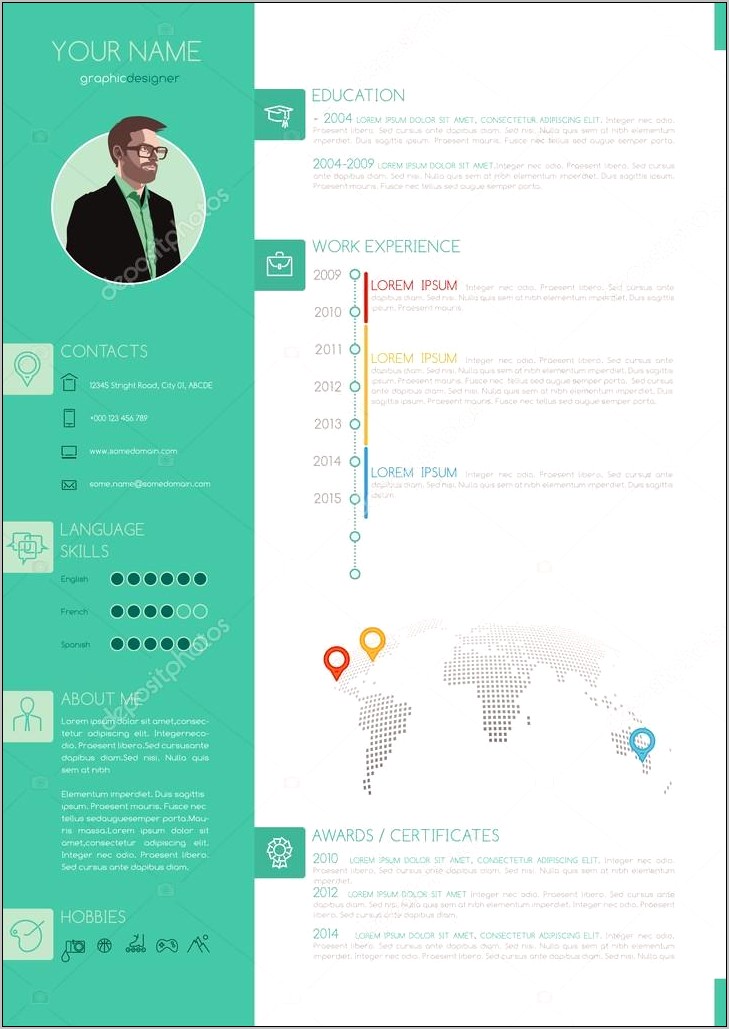 minimal-style-resume-cv-template-free-download-resume-example-gallery