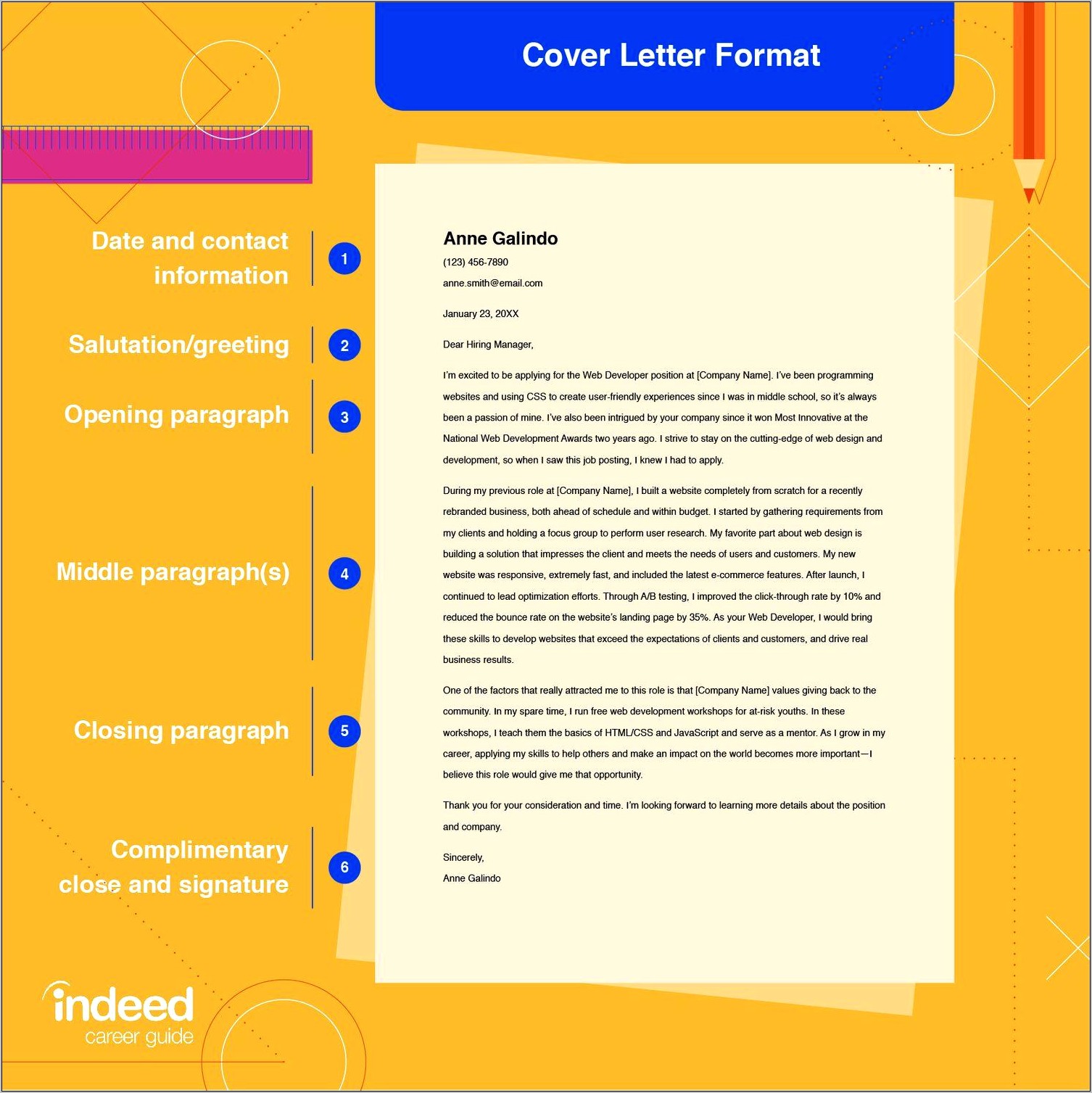 cover letter for career fair
