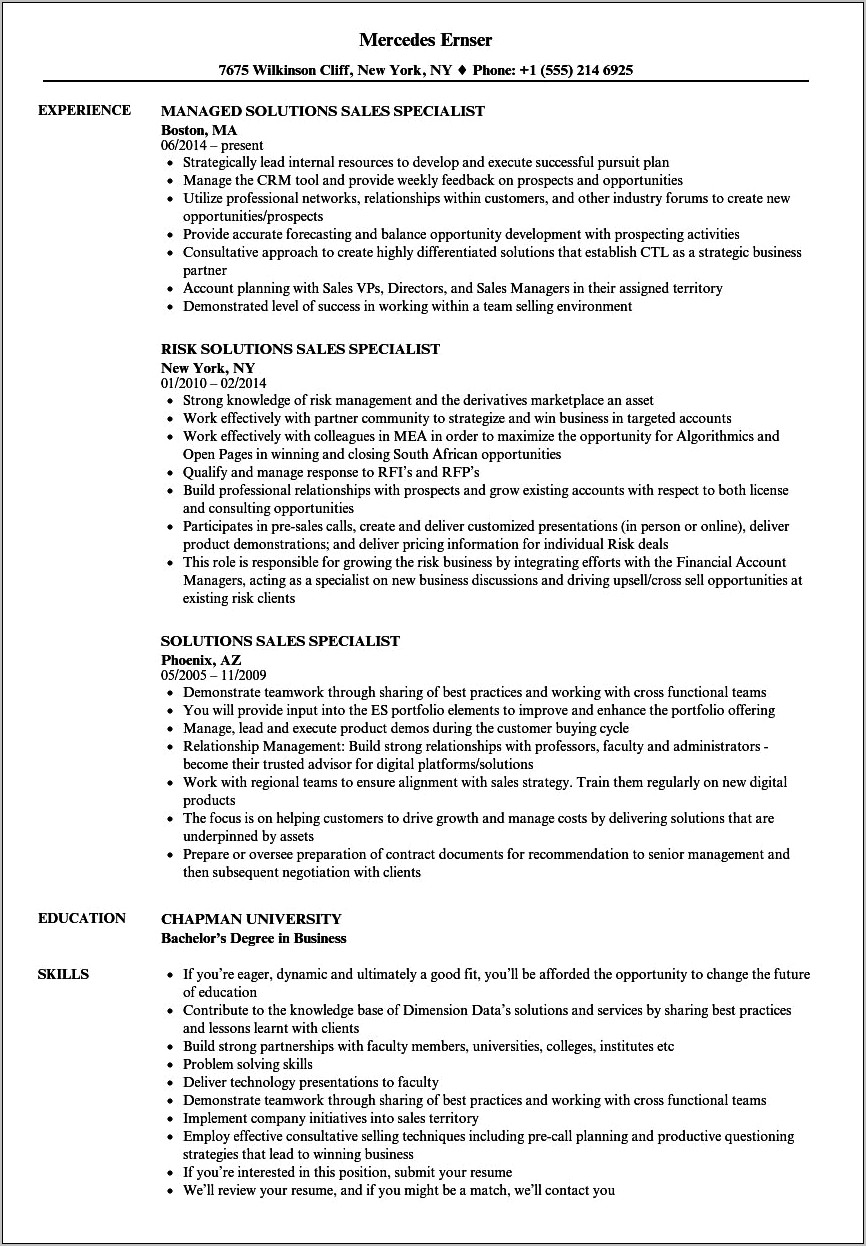 Photo Specialist Job Description For Resume