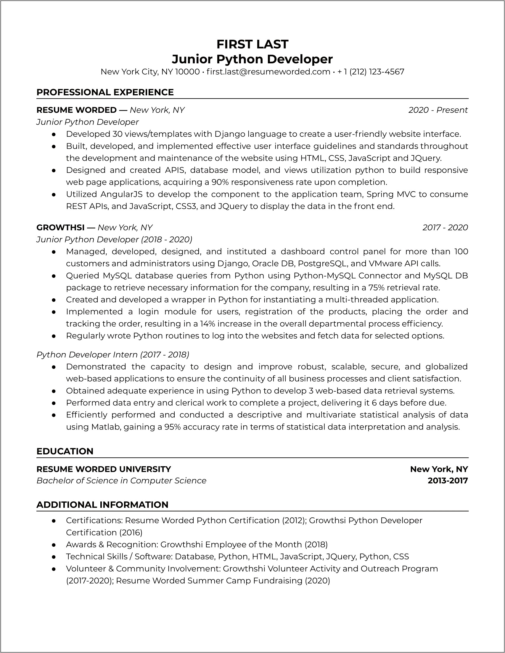 Pl Sql Developer Resume 3 Years Experience Pdf