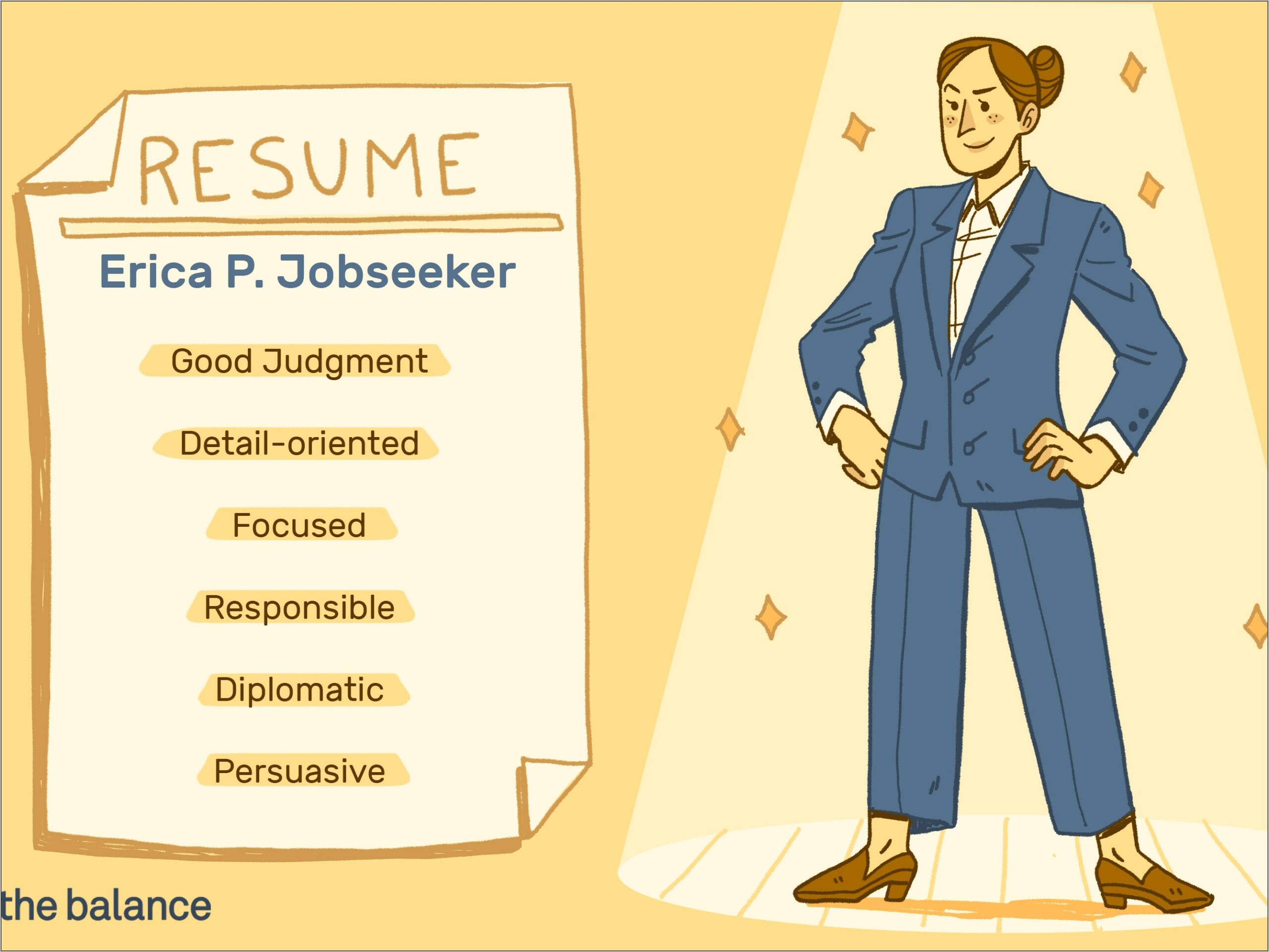 Preview Of Resume Best Suit Personality