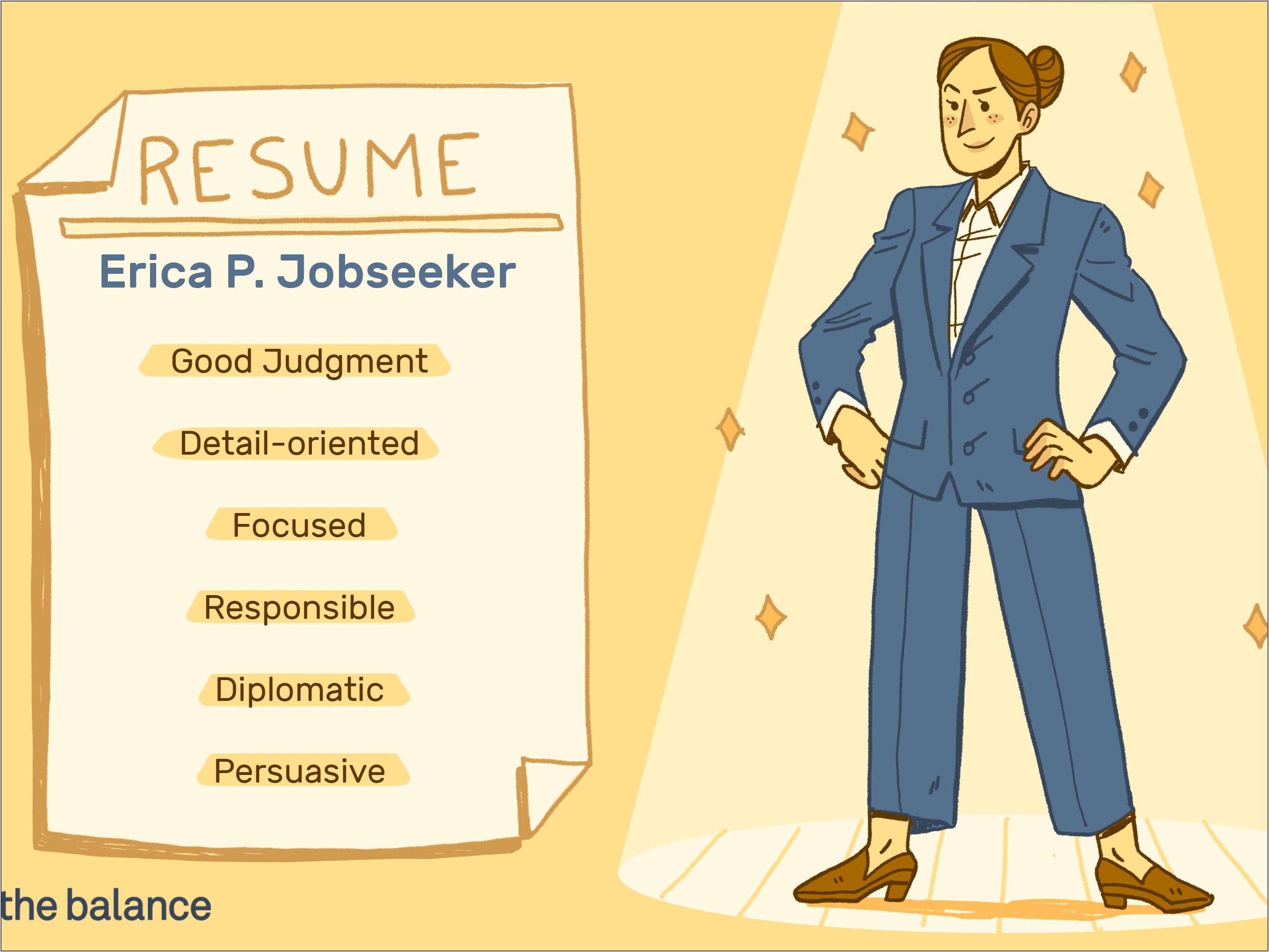 Preview Of Resume Best Suit Personality