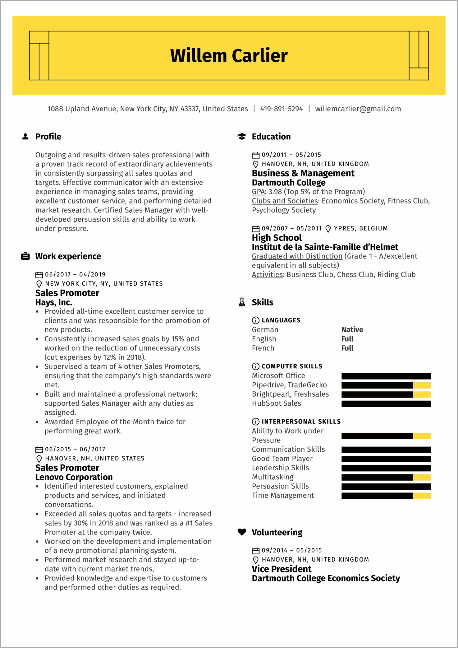 Providing Service To The Public Resume Experience