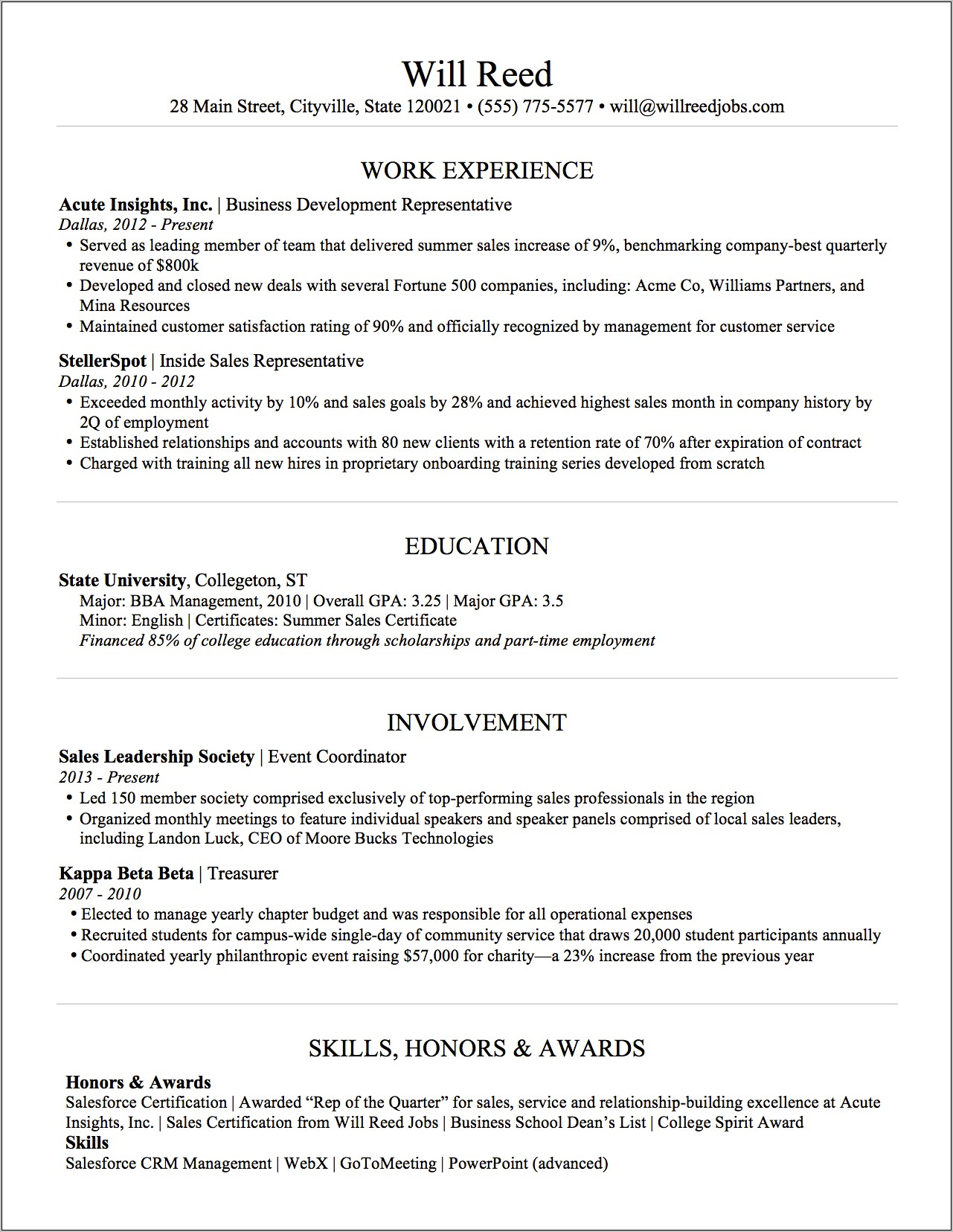 how to put disney college program on resume