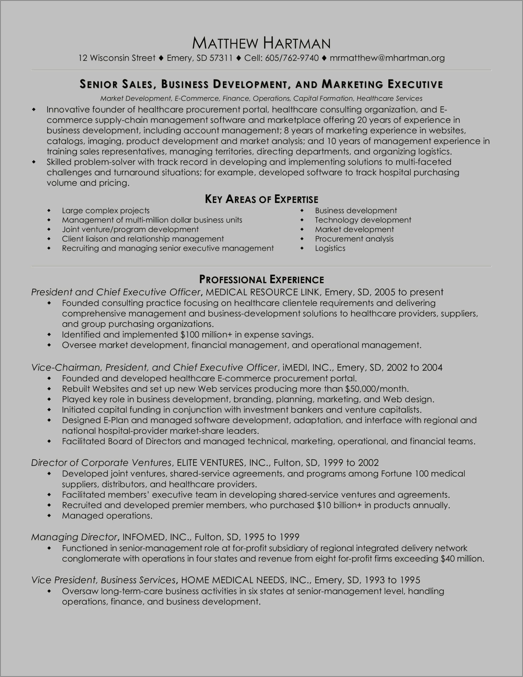 Resume Cover Letter For Buiness Owner