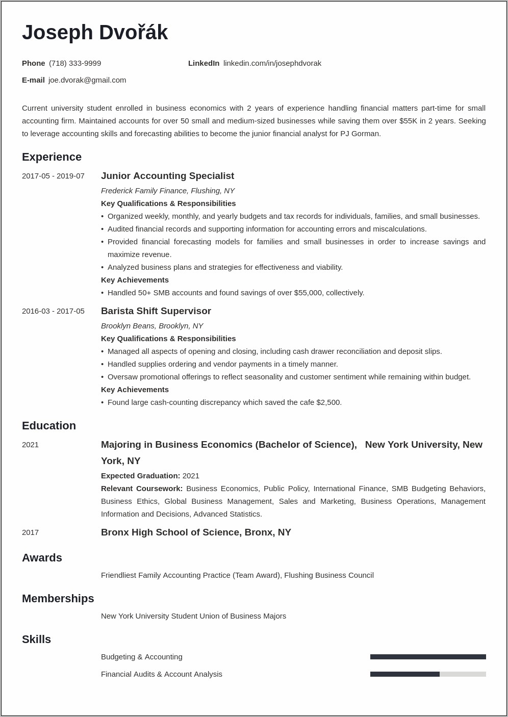 Resume Examples For Students Still In College Resume Example Gallery