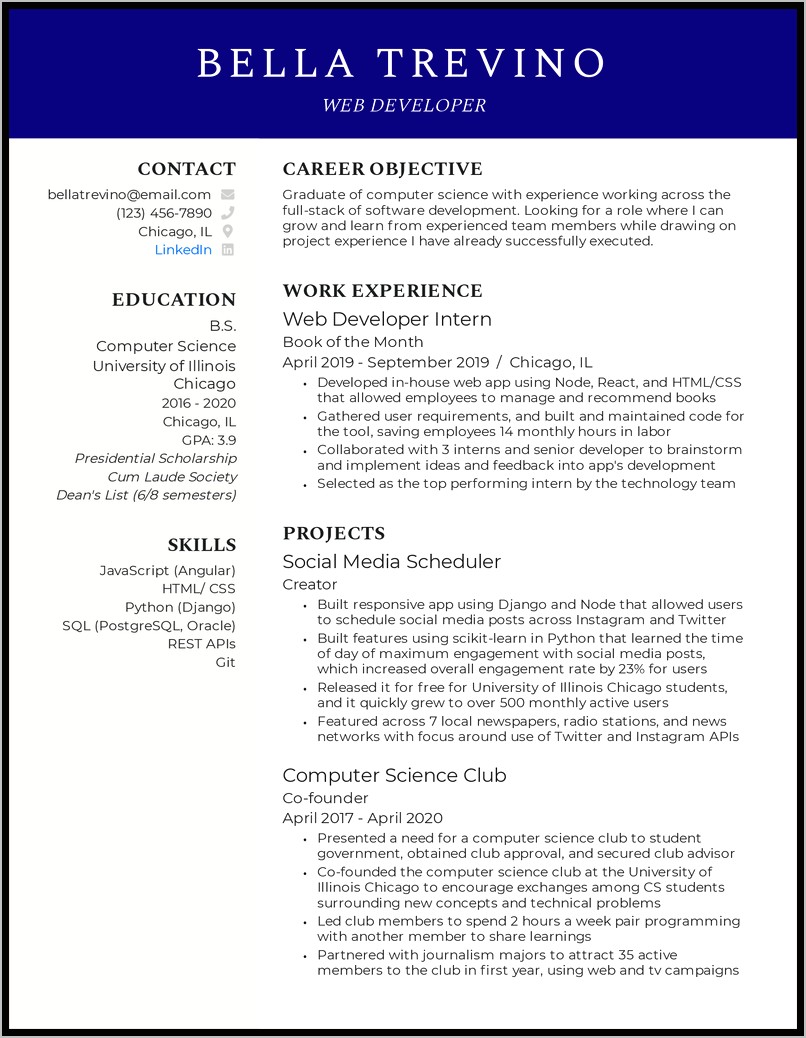 Resume For Someone With No Experience Sample