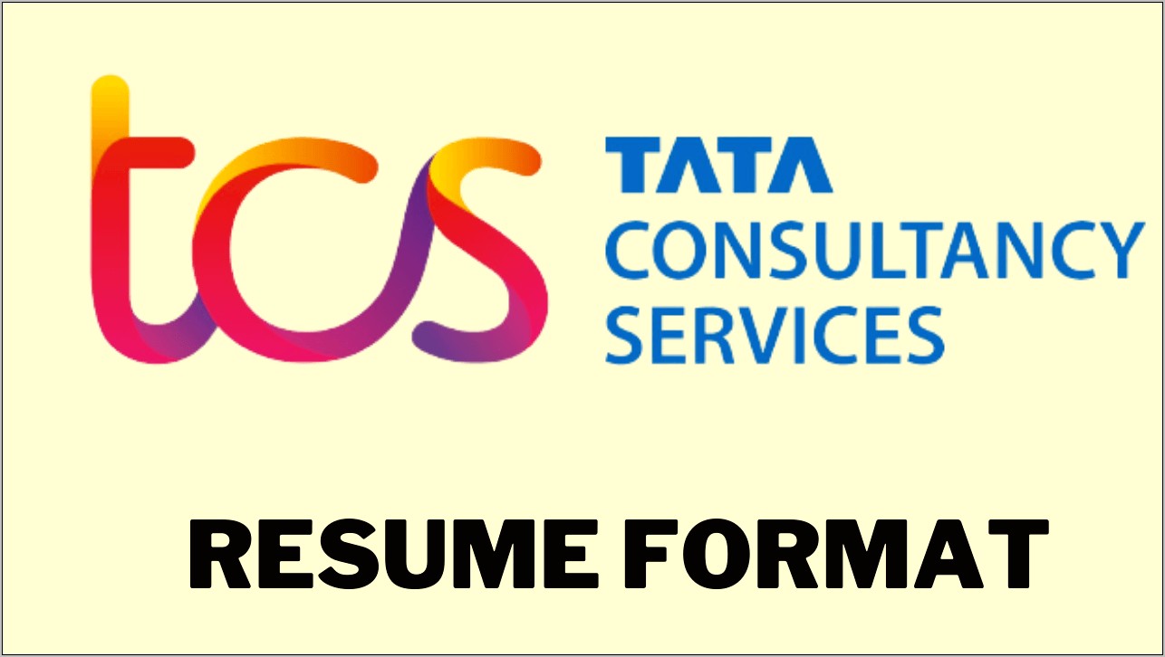 Resume Format For Mcom Freshers In Word