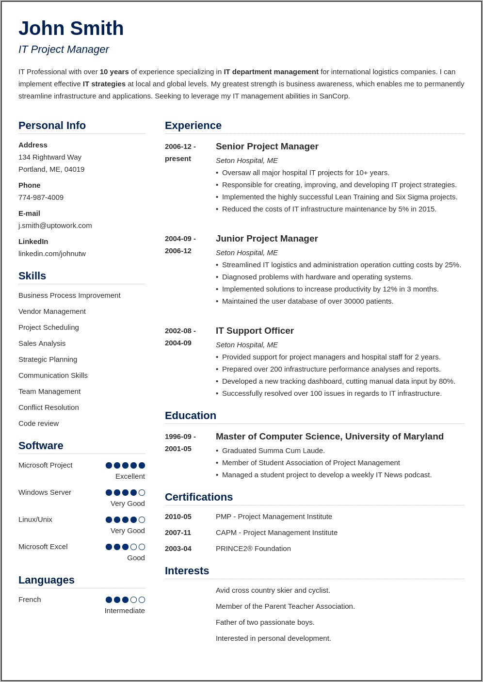 Resume Template And Autofill And Free Resume Example Gallery