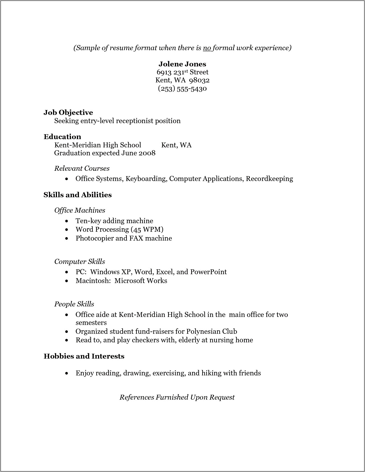 resume-if-i-have-no-work-experience-resume-example-gallery