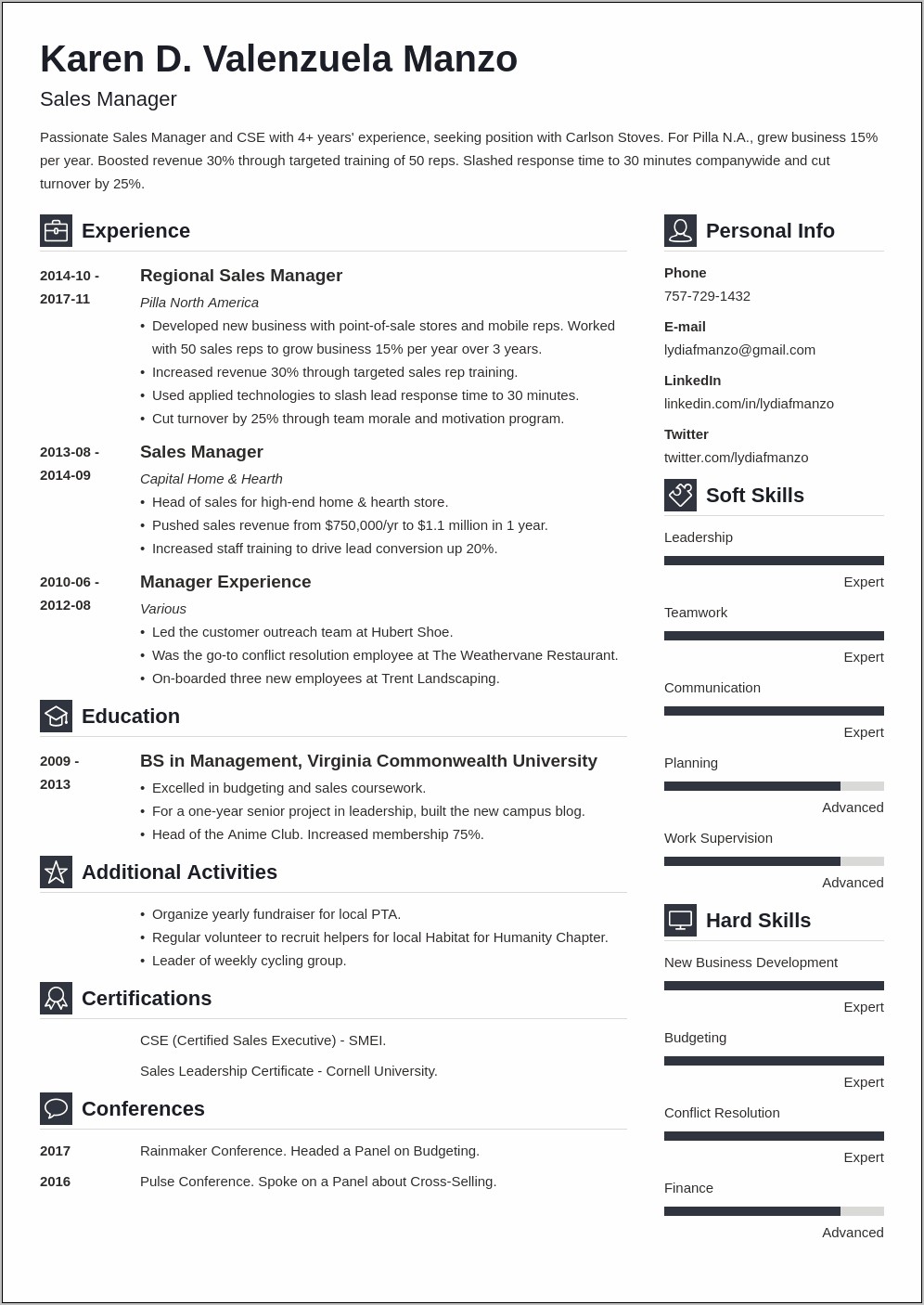 Resume Manager Where To Put Resume