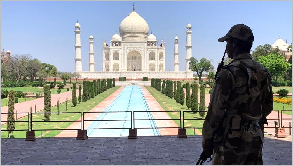 Taj Mahal Resume Template Free