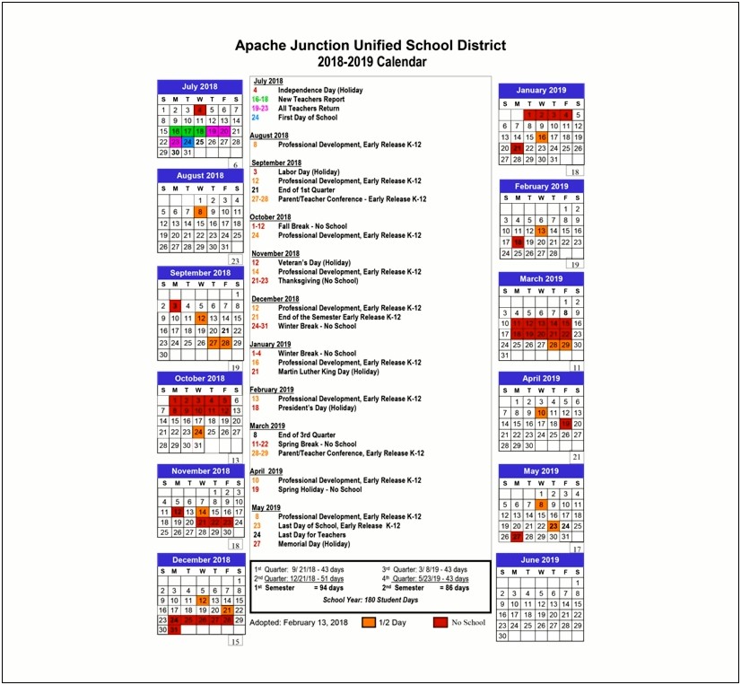 2019 2020 Calendare Template Downloadable Free