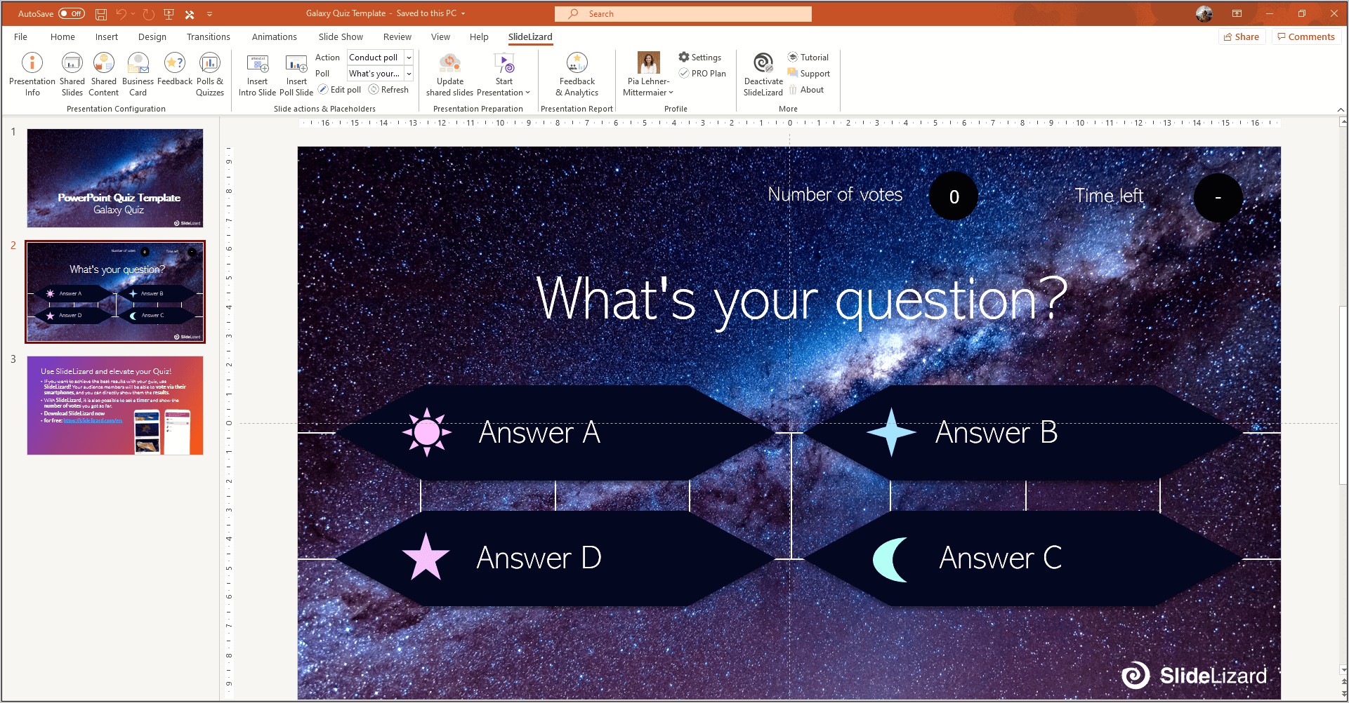 4 Options Ppt Template Free Download