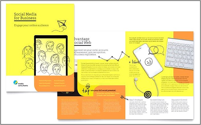 A3 Size Brochure Template Free Download