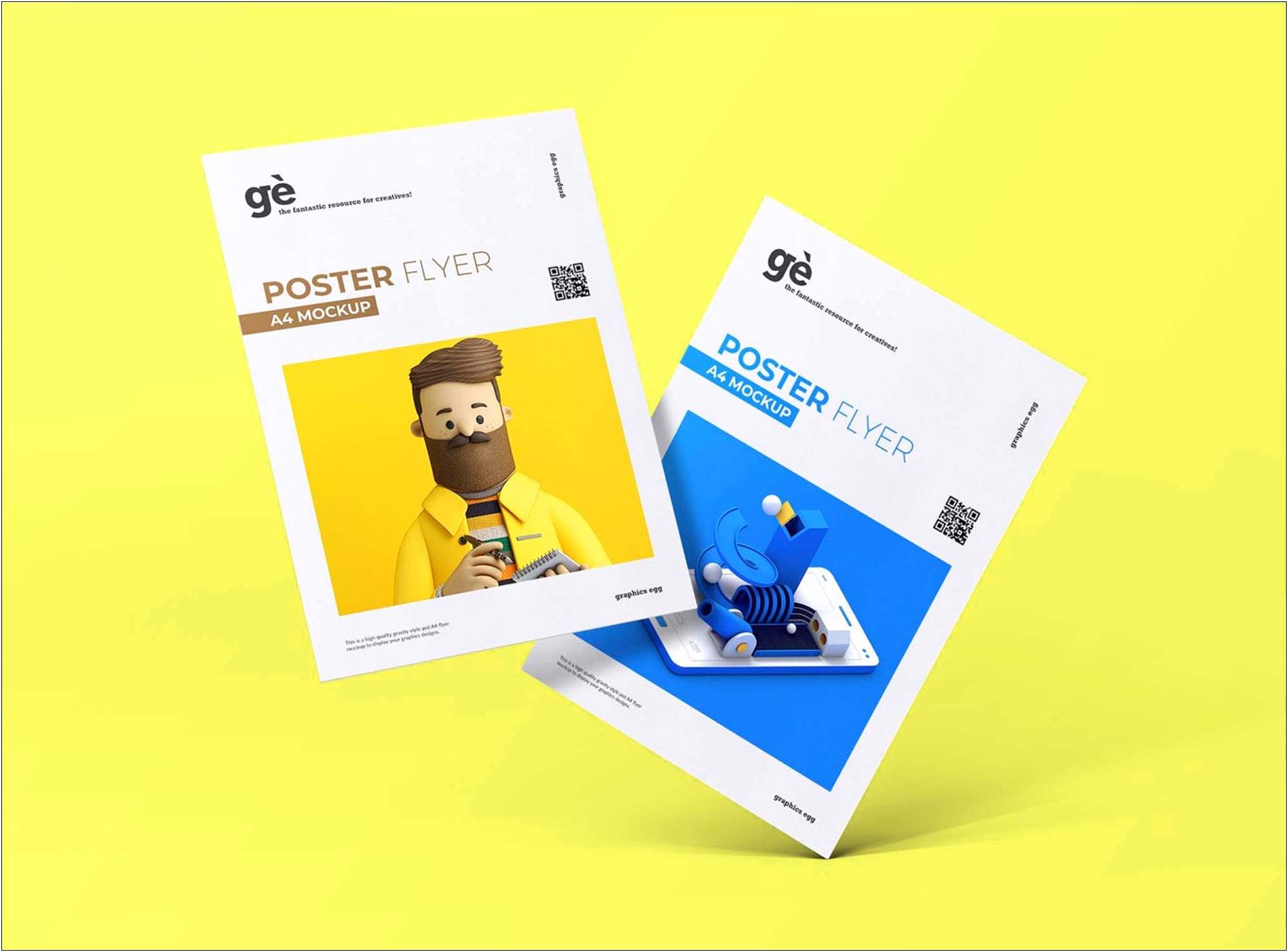 A4 Leaflet Design Templates Free Download