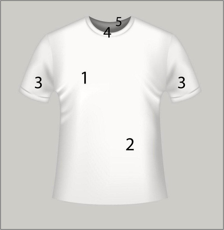 Adobe Illustrator T Shirt Template Free Download