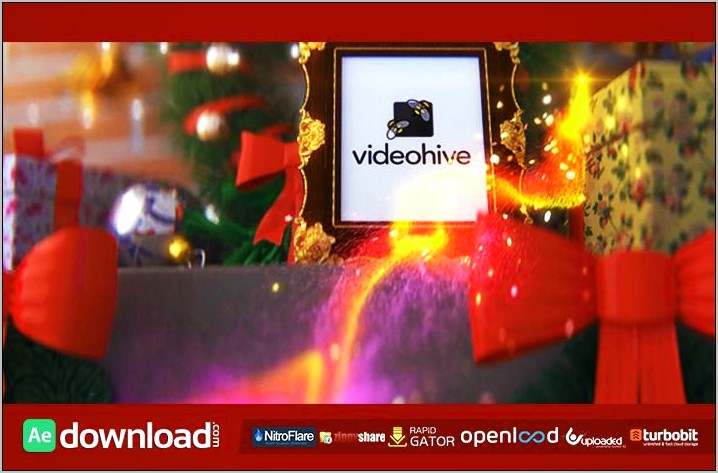 After Effect Christmas Template Free Download